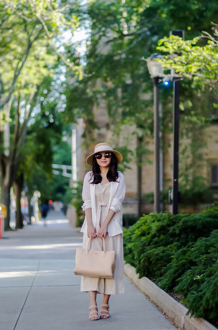 Linen Jumpsuit - Elle Blogs