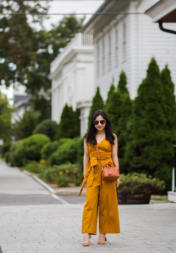 j crew wrap tie jumpsuit