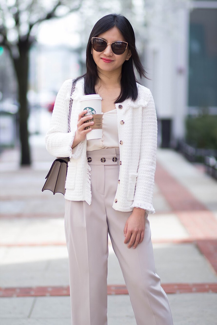 Spring Work Outfit - Elle Blogs