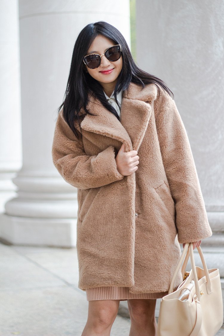 A&f discount teddy coat