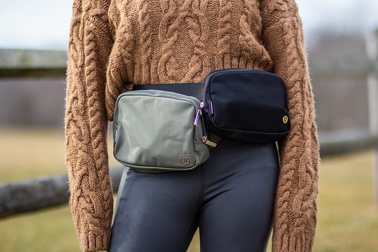 Bum bag / sac ceinture handbag Louis Vuitton Brown in Polyester