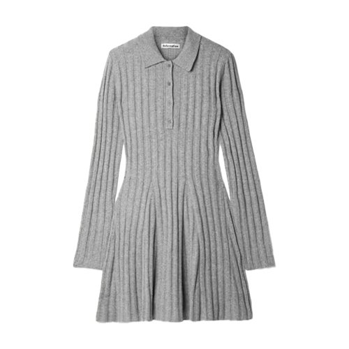 Ribbed Sweater Dress
